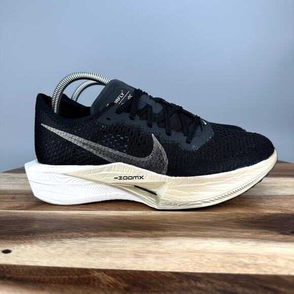 Nike ZoomX VaporFly Next% 3 Men's Size 7.5/ Women's 9 Black Gold DV4129-001 - Picture 1 of 8
